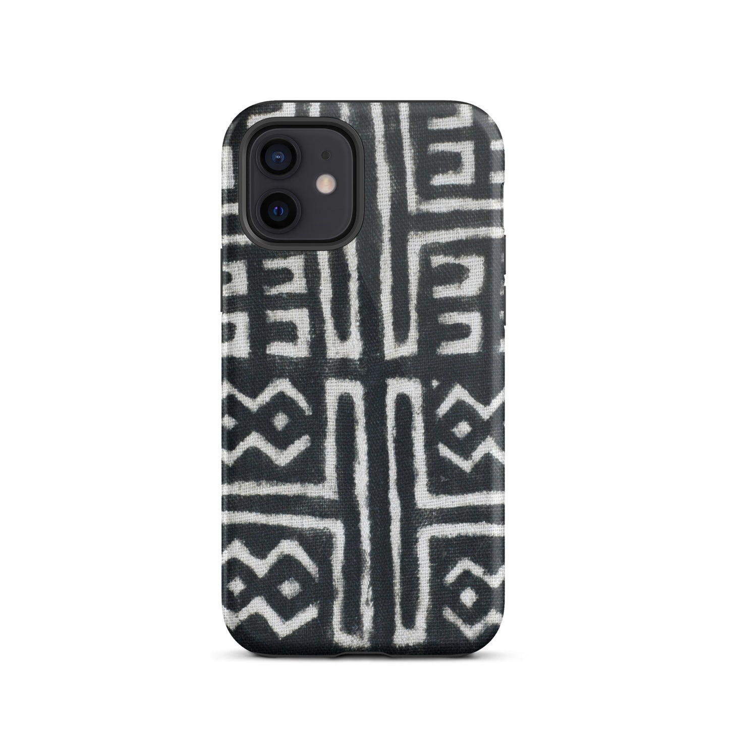 iPhone Dual-Layered Tough Case With Raised Bezel - Aztec