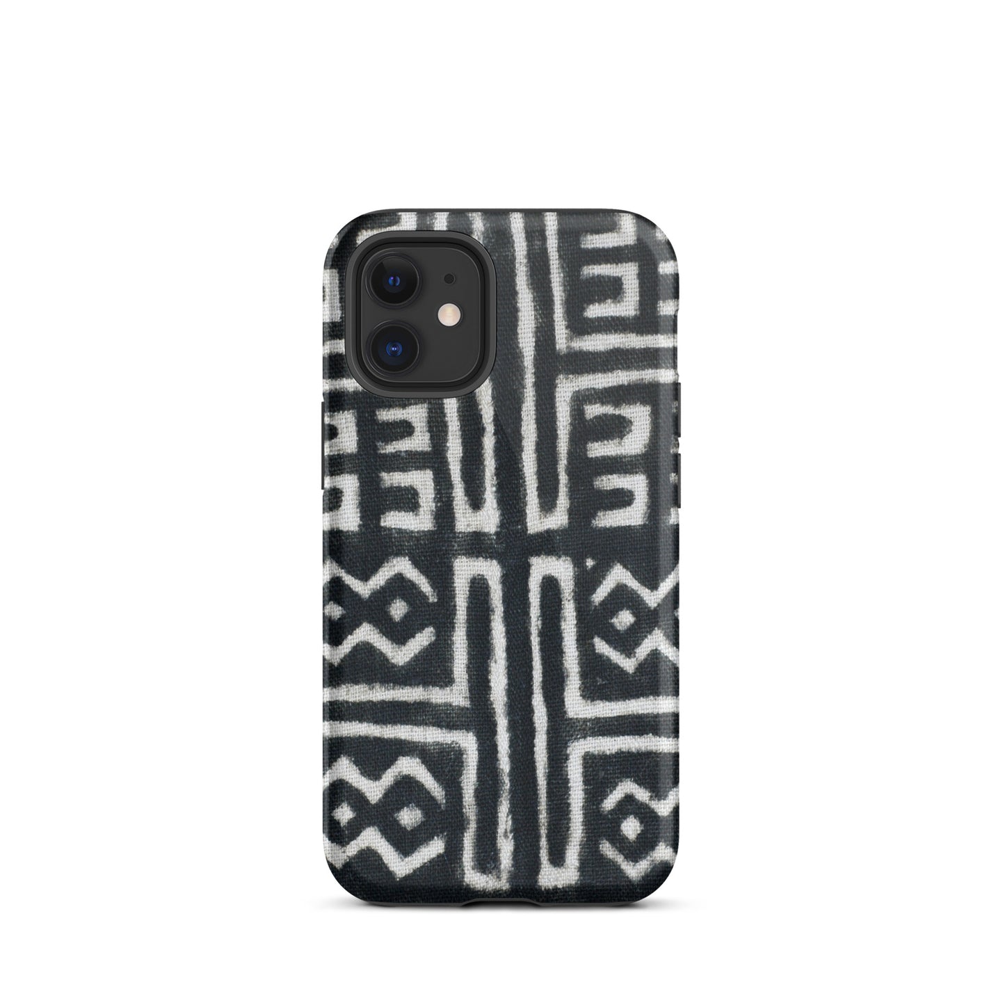 iPhone Dual-Layered Tough Case With Raised Bezel - Aztec