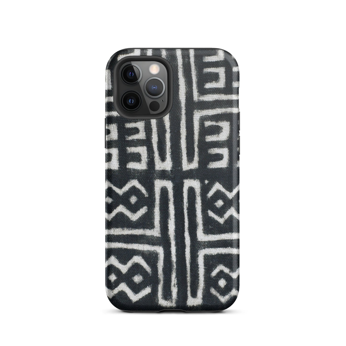 iPhone Dual-Layered Tough Case With Raised Bezel - Aztec