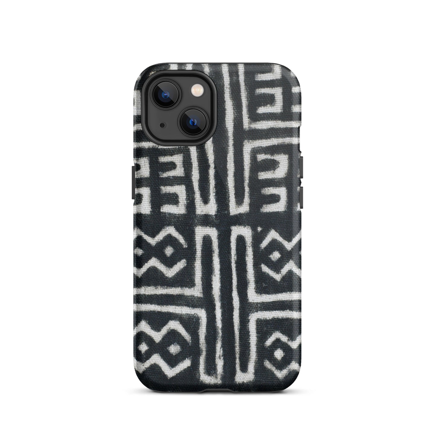 iPhone Dual-Layered Tough Case With Raised Bezel - Aztec