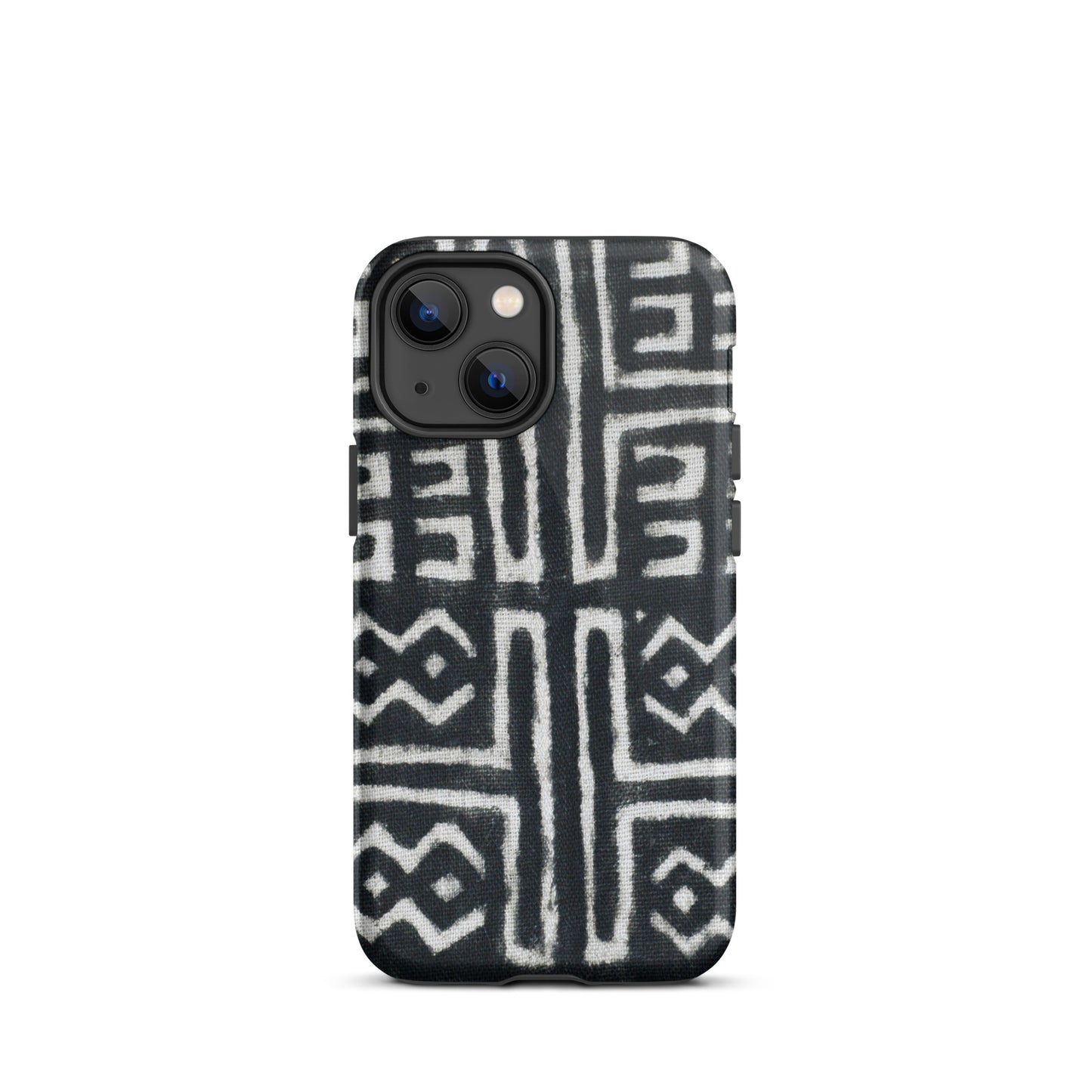 iPhone Dual-Layered Tough Case With Raised Bezel - Aztec