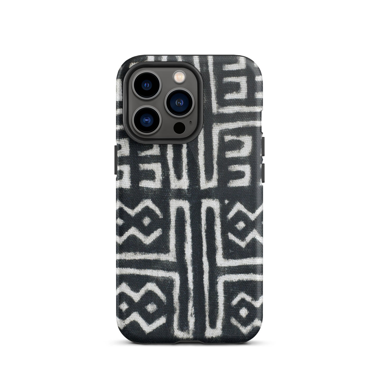 iPhone Dual-Layered Tough Case With Raised Bezel - Aztec