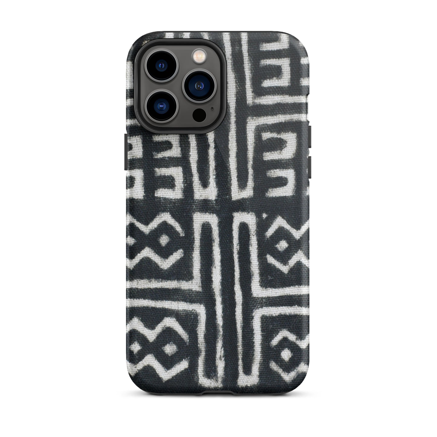 iPhone Dual-Layered Tough Case With Raised Bezel - Aztec