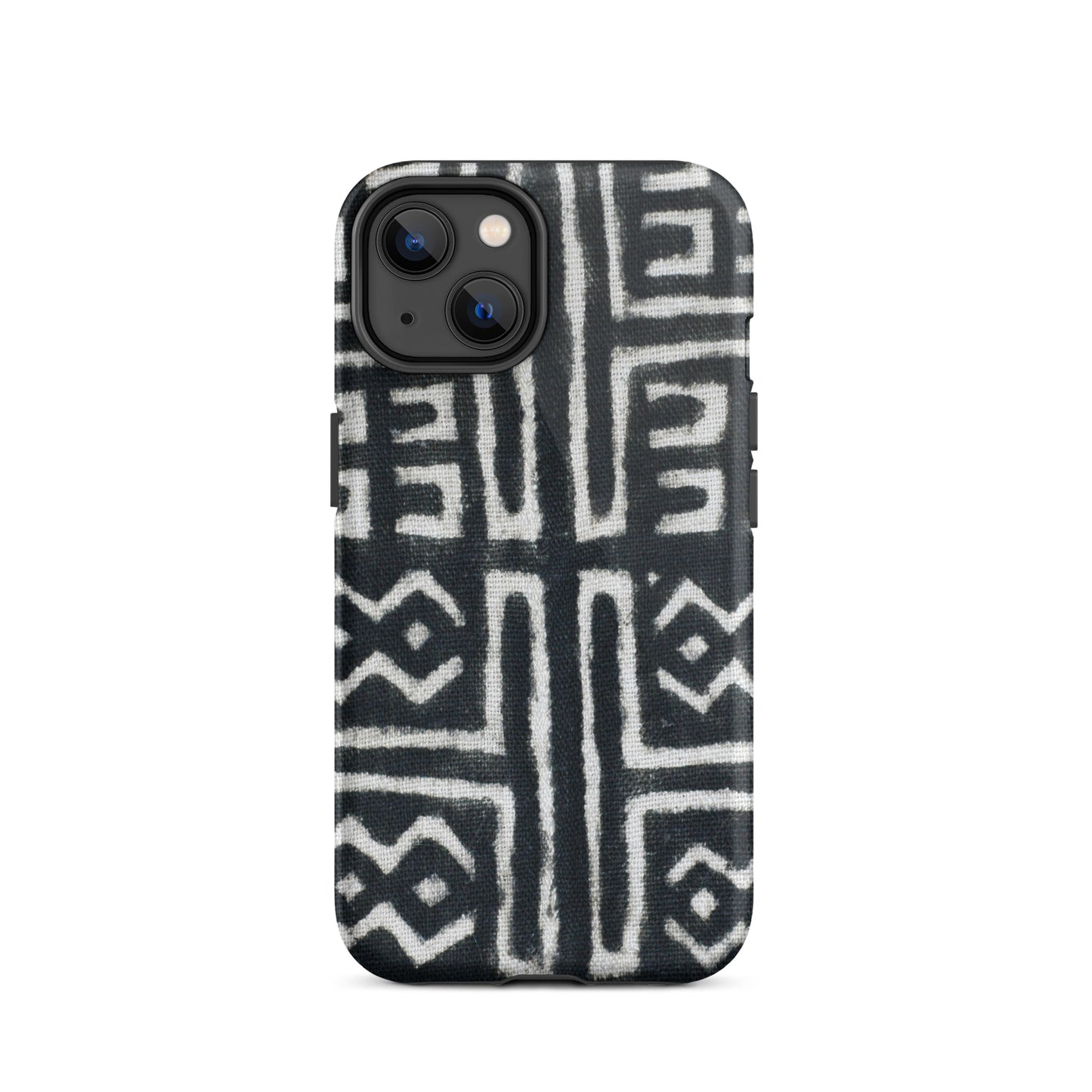iPhone Dual-Layered Tough Case With Raised Bezel - Aztec