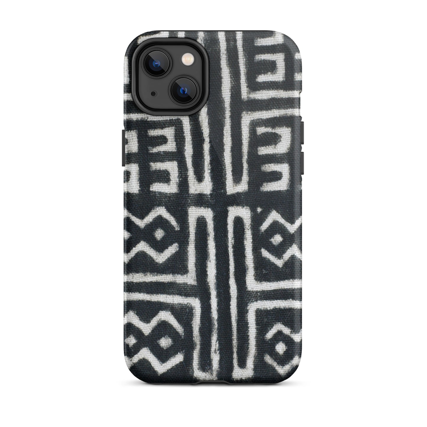 iPhone Dual-Layered Tough Case With Raised Bezel - Aztec