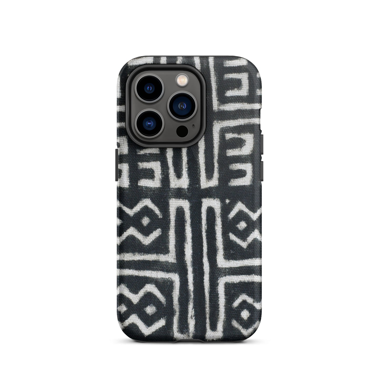 iPhone Dual-Layered Tough Case With Raised Bezel - Aztec