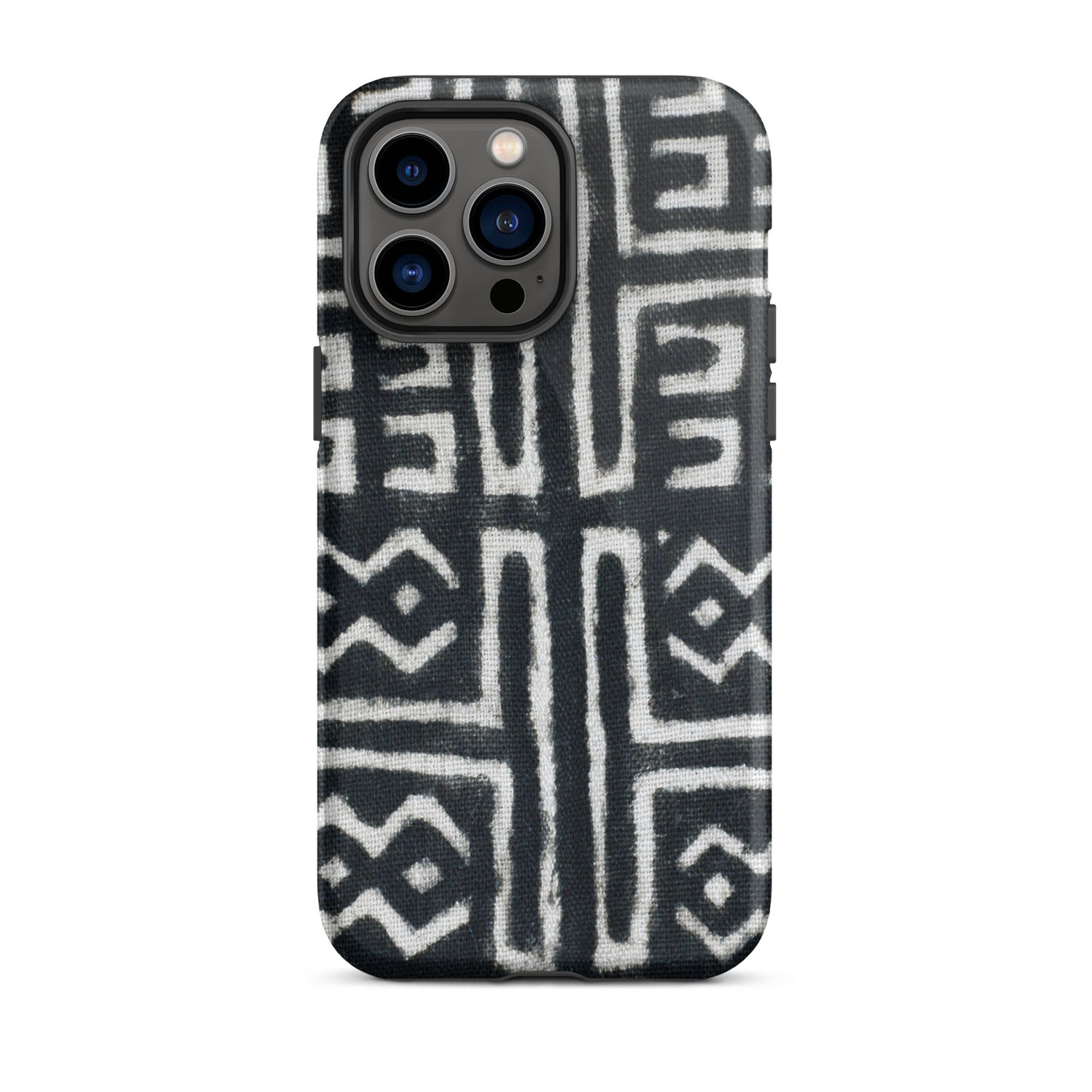 iPhone Dual-Layered Tough Case With Raised Bezel - Aztec
