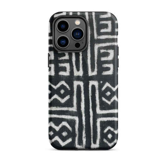 iPhone Dual-Layered Tough Case With Raised Bezel - Aztec