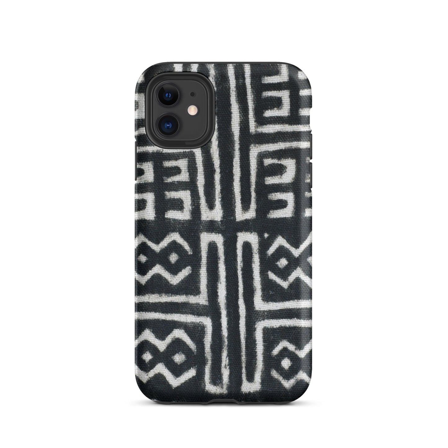 iPhone Dual-Layered Tough Case With Raised Bezel - Aztec