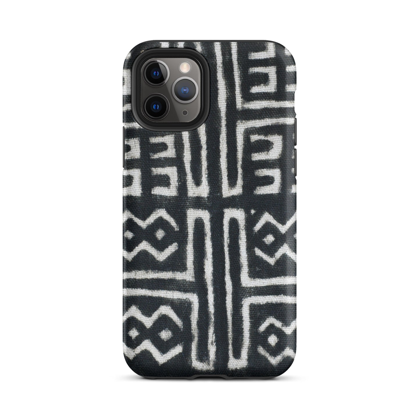 iPhone Dual-Layered Tough Case With Raised Bezel - Aztec
