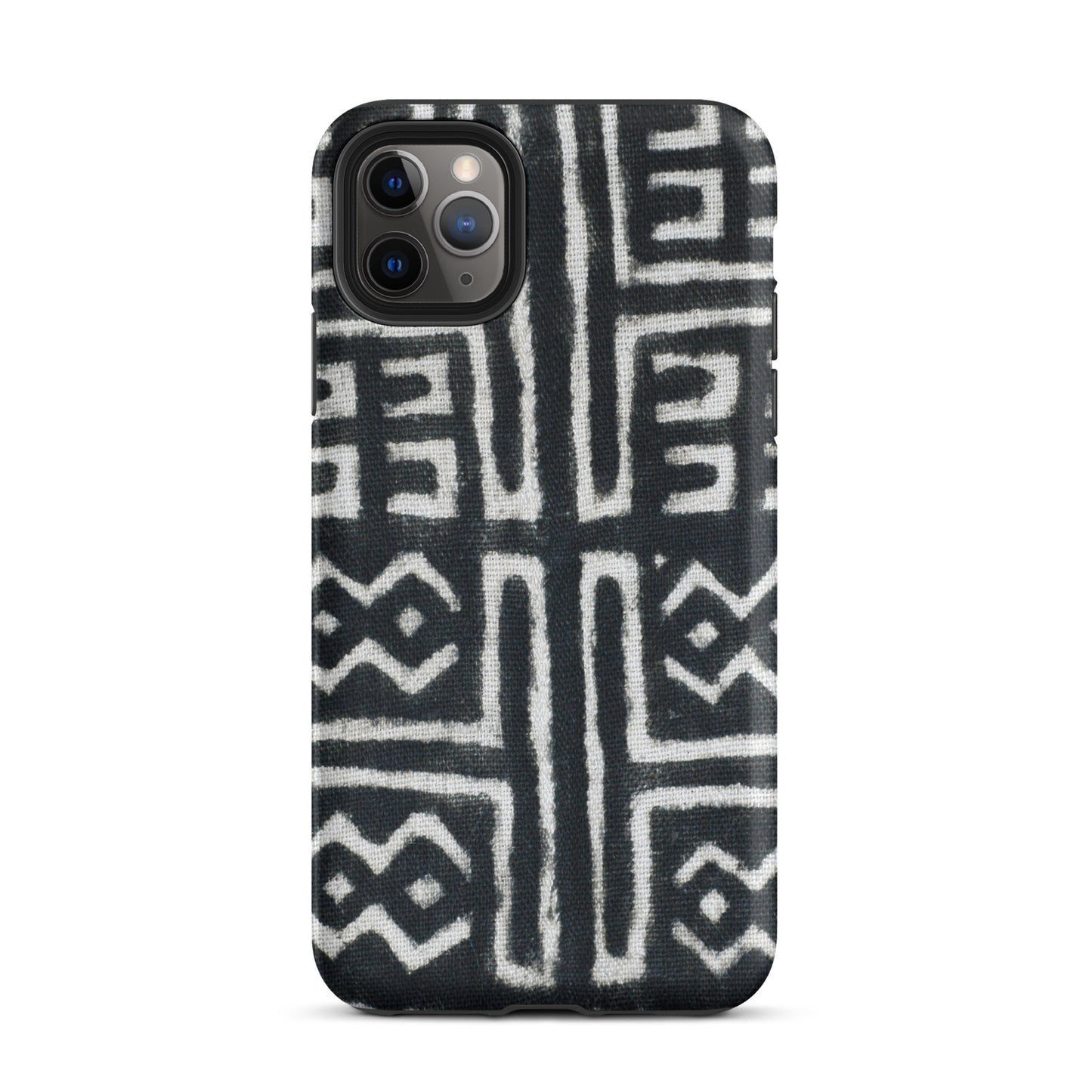 iPhone Dual-Layered Tough Case With Raised Bezel - Aztec