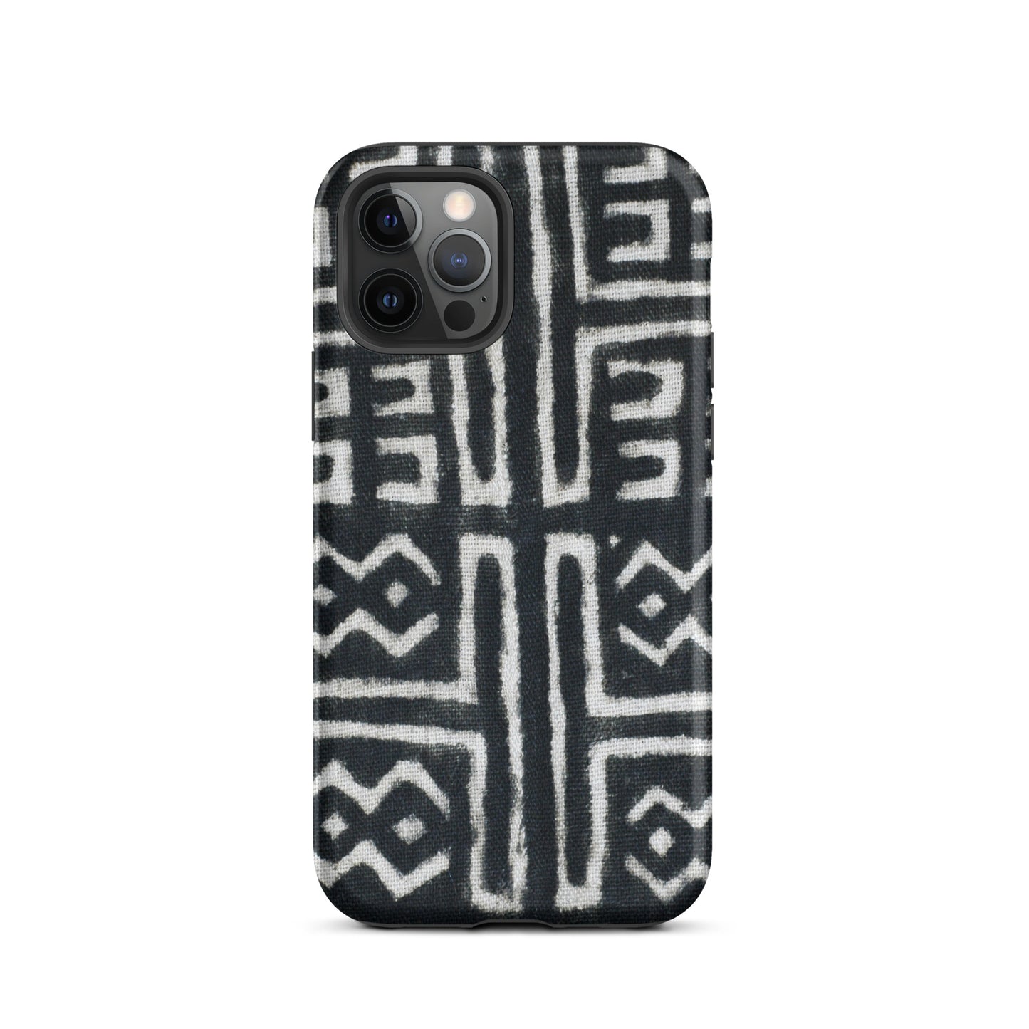 iPhone Dual-Layered Tough Case With Raised Bezel - Aztec