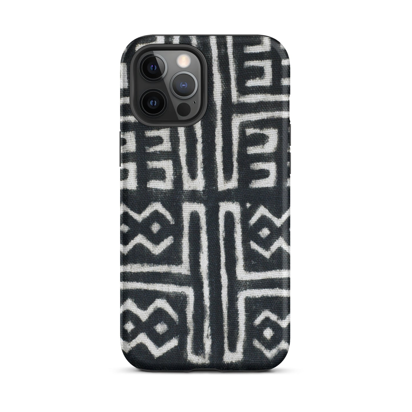 iPhone Dual-Layered Tough Case With Raised Bezel - Aztec