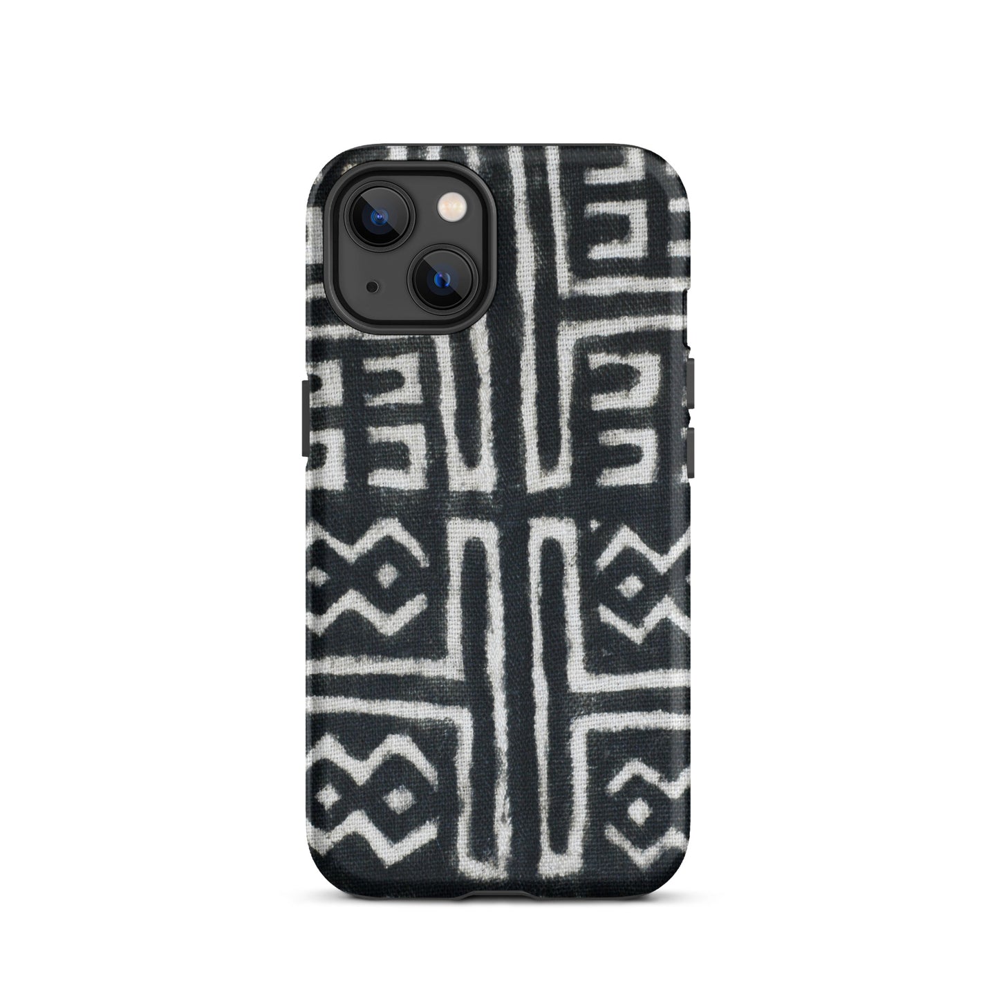 iPhone Dual-Layered Tough Case With Raised Bezel - Aztec