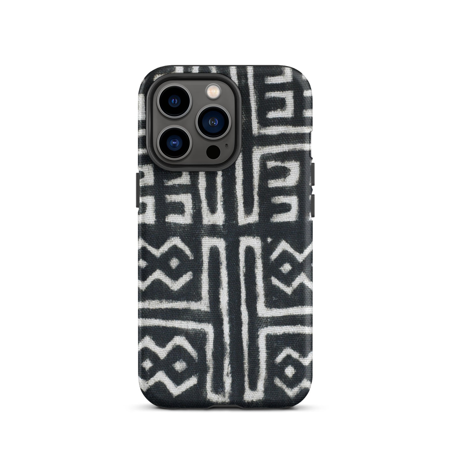 iPhone Dual-Layered Tough Case With Raised Bezel - Aztec