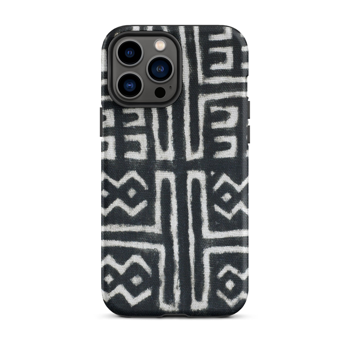iPhone Dual-Layered Tough Case With Raised Bezel - Aztec