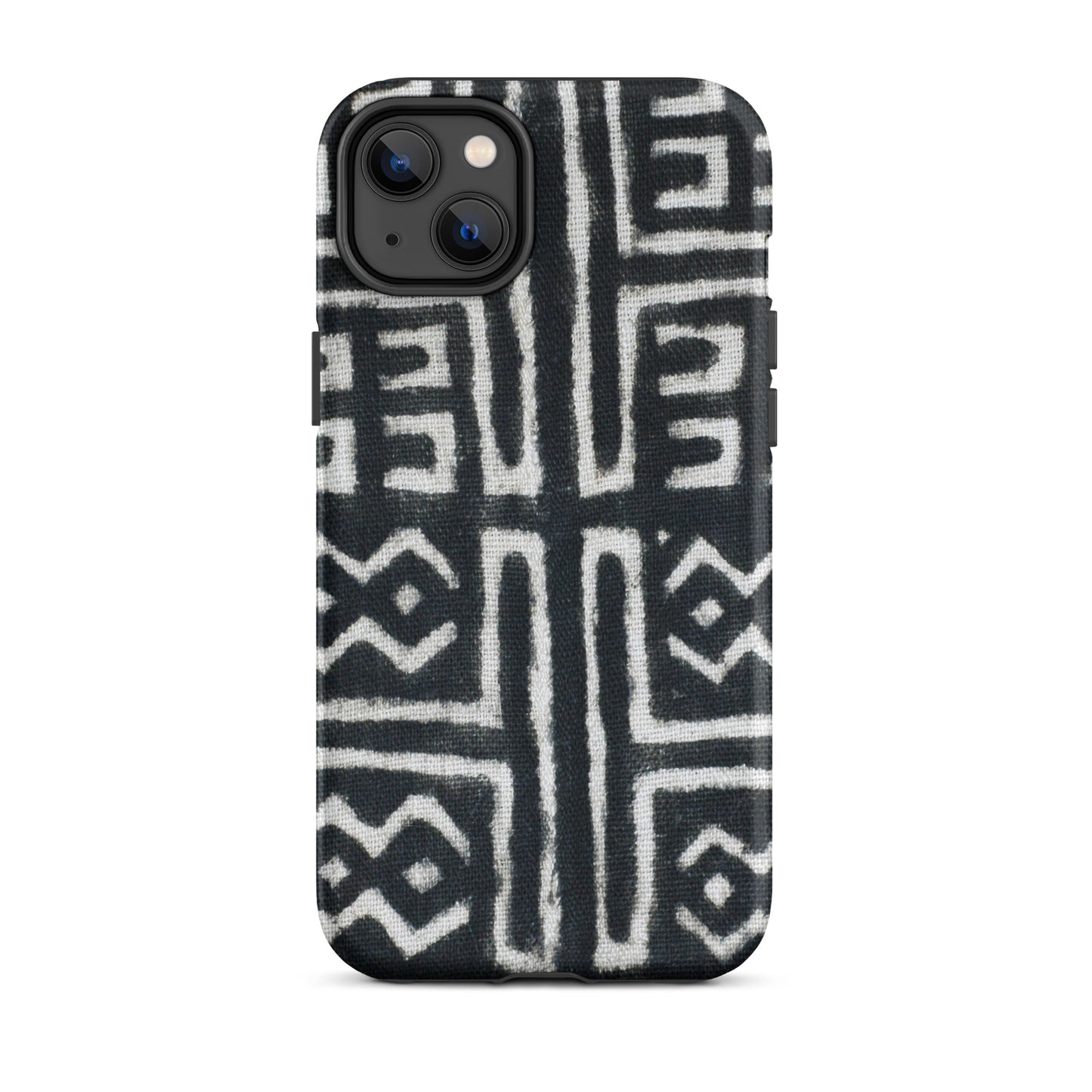 iPhone Dual-Layered Tough Case With Raised Bezel - Aztec
