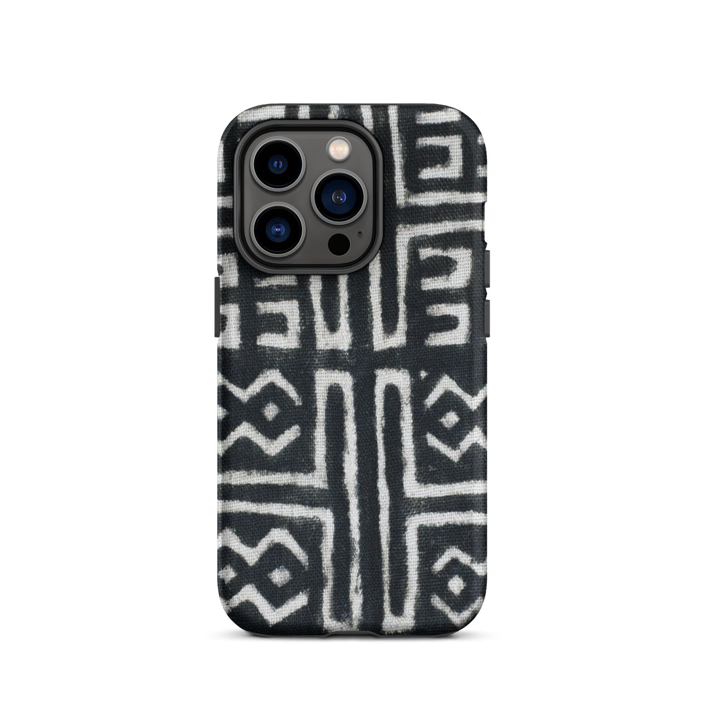iPhone Dual-Layered Tough Case With Raised Bezel - Aztec