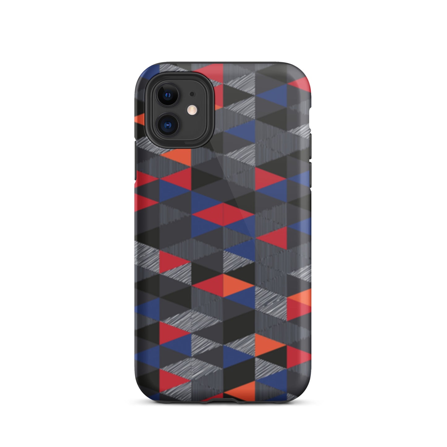 iPhone Dual-Layered Tough Case With Raised Bezel - Geo Effect