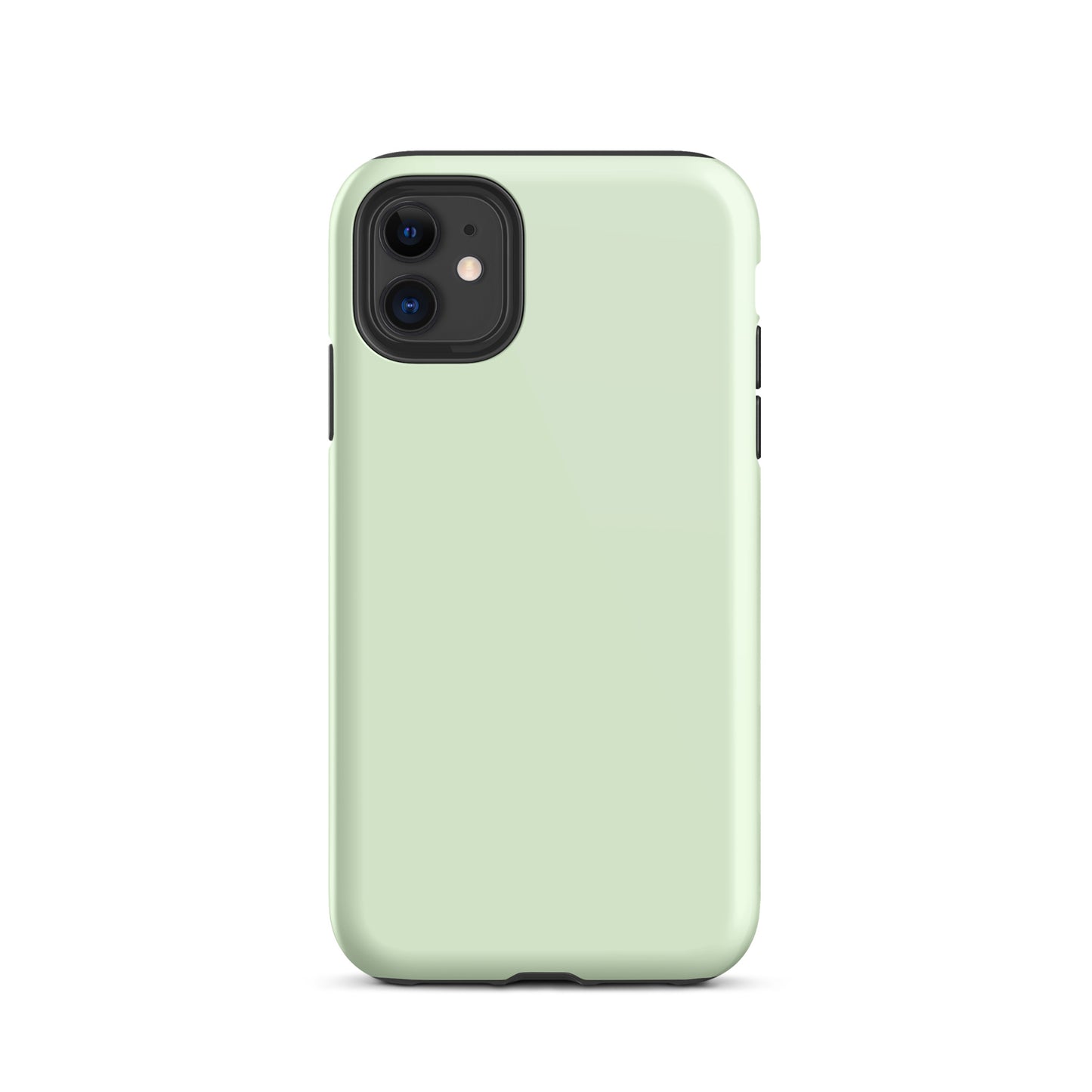 iPhone Dual-Layered Tough Case With Raised Bezel - Light Green