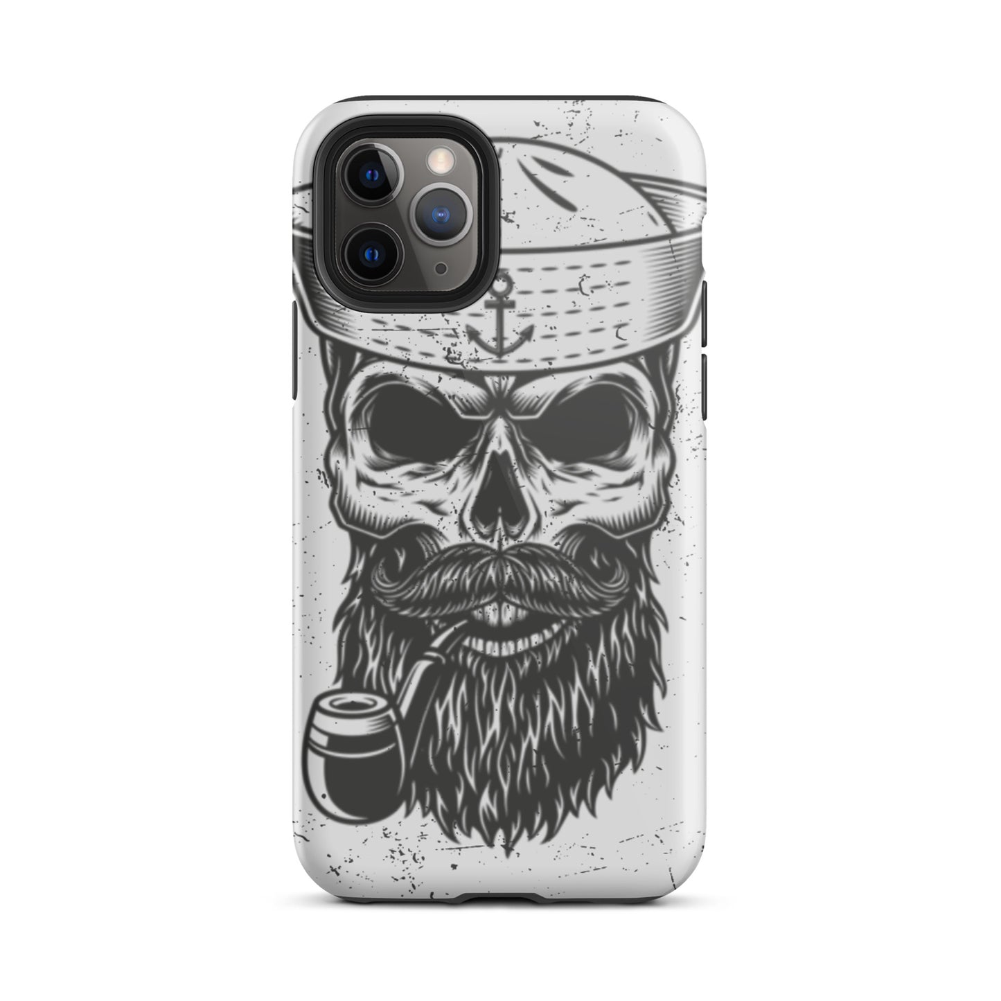 iPhone Dual-Layered Tough Case With Raised Bezel - Undead Sailor