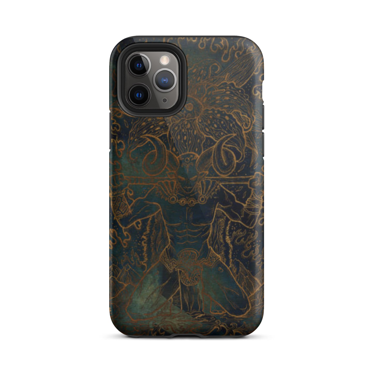 iPhone Dual-Layered Tough Case With Raised Bezel - Gates Of Valhalla
