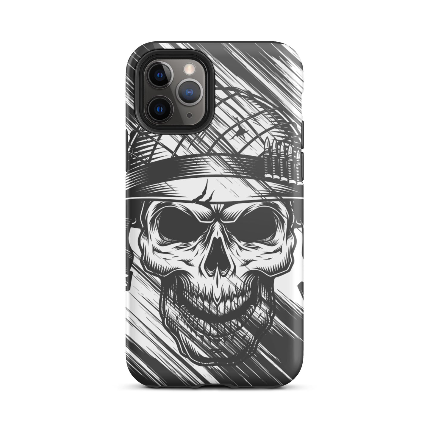 iPhone Dual-Layered Tough Case With Raised Bezel - Military Veteran