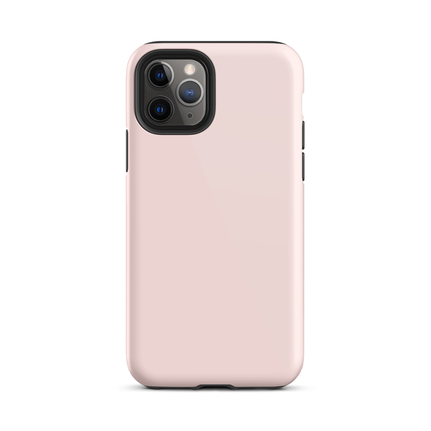 iPhone Dual-Layered Tough Case With Raised Bezel - Light Pink