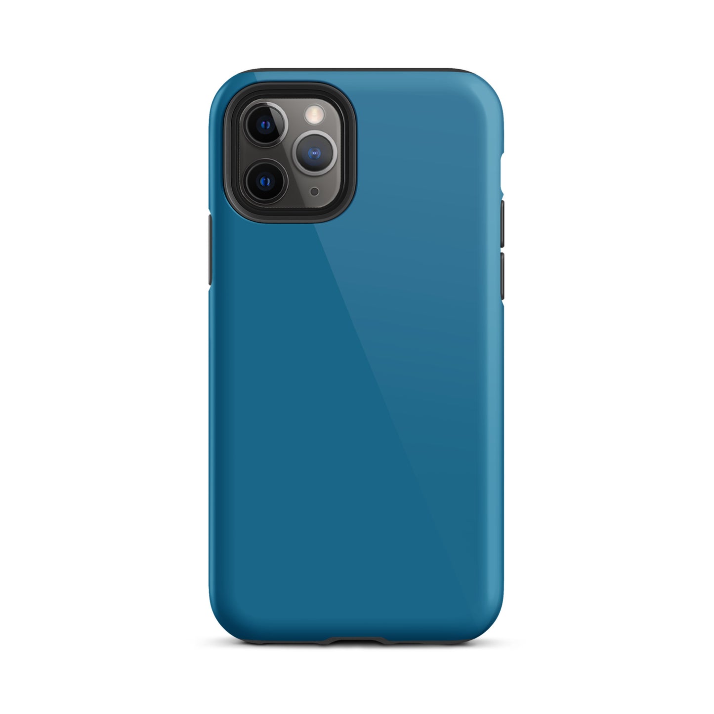 iPhone Dual-Layered Tough Case With Raised Bezel - Blue