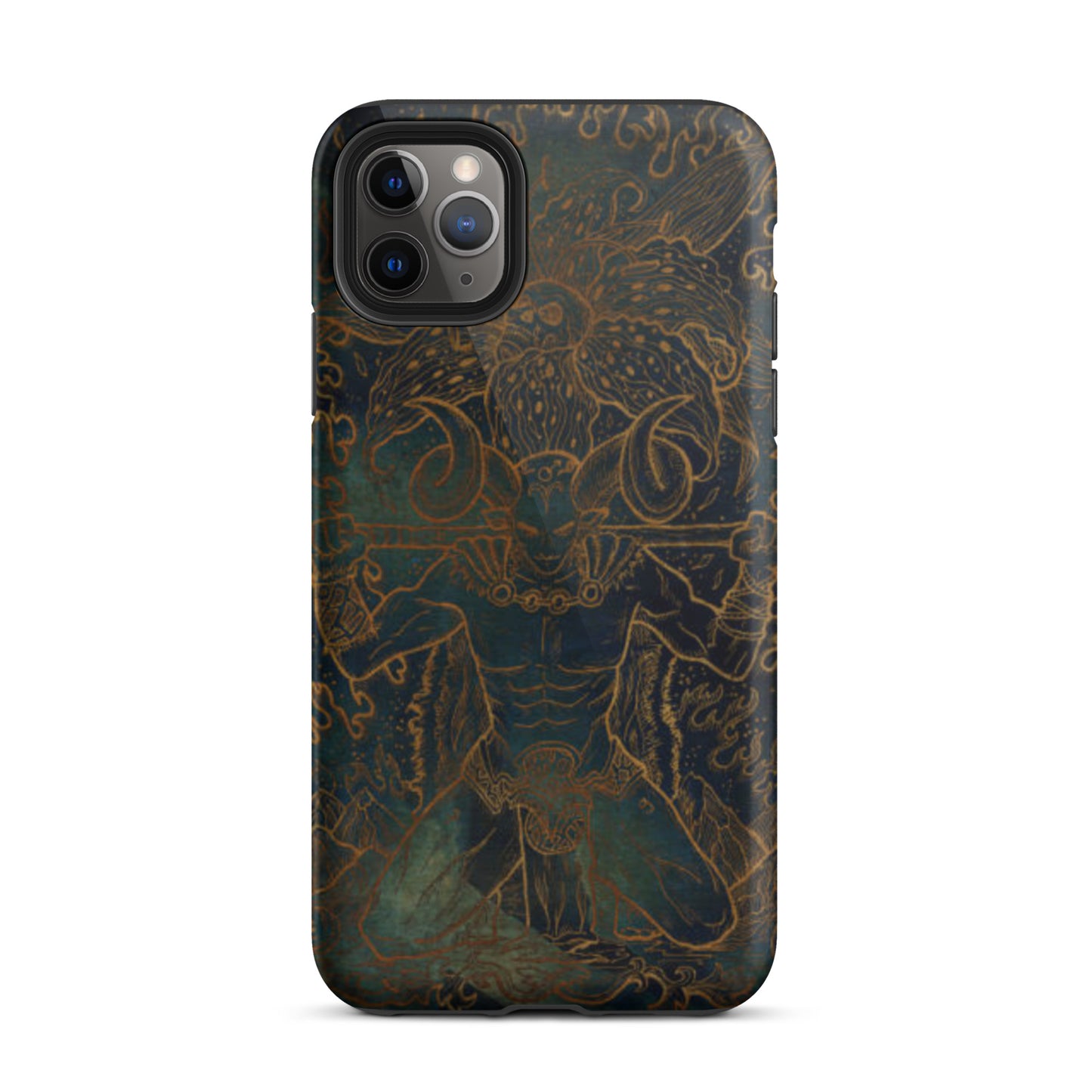 iPhone Dual-Layered Tough Case With Raised Bezel - Gates Of Valhalla