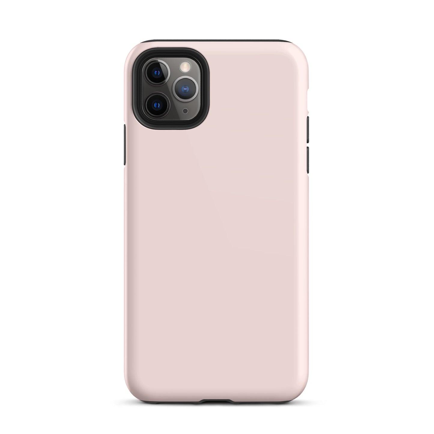 iPhone Dual-Layered Tough Case With Raised Bezel - Light Pink
