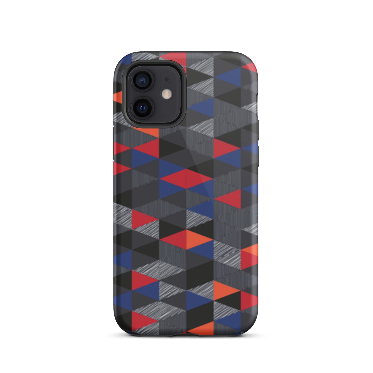 iPhone Dual-Layered Tough Case With Raised Bezel - Geo Effect