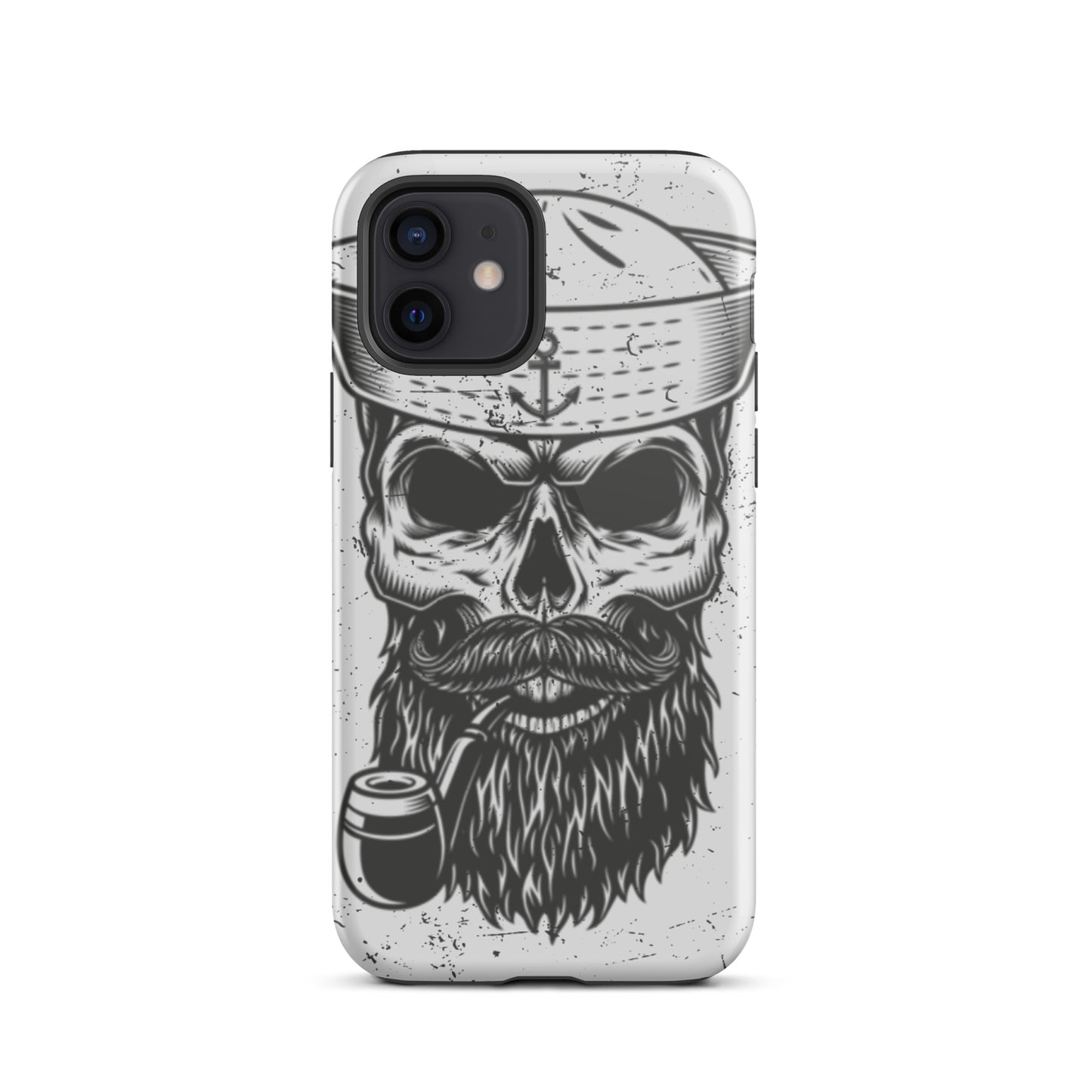 iPhone Dual-Layered Tough Case With Raised Bezel - Undead Sailor