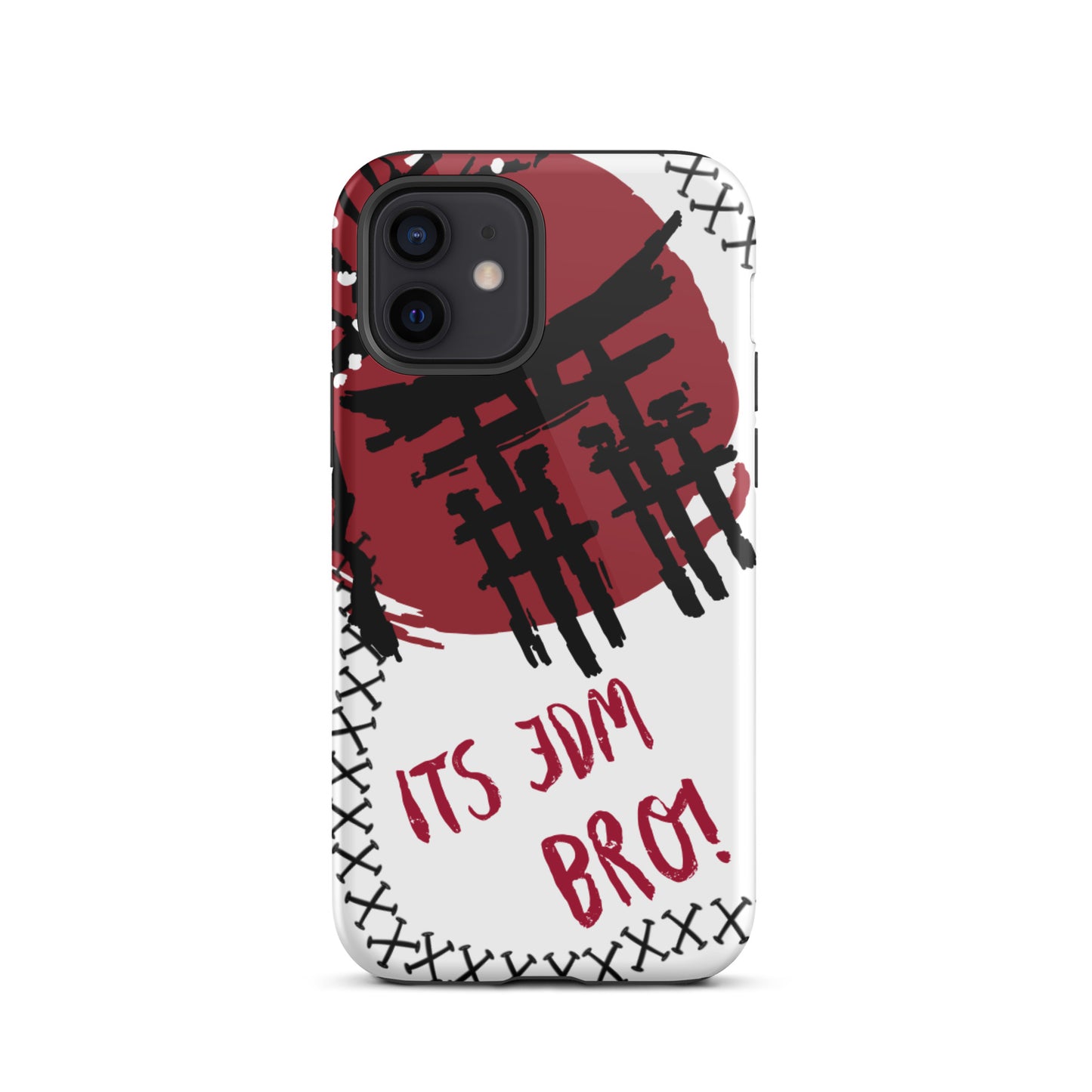 iPhone Dual-Layered Tough Case With Raised Bezel - Drift Stitch