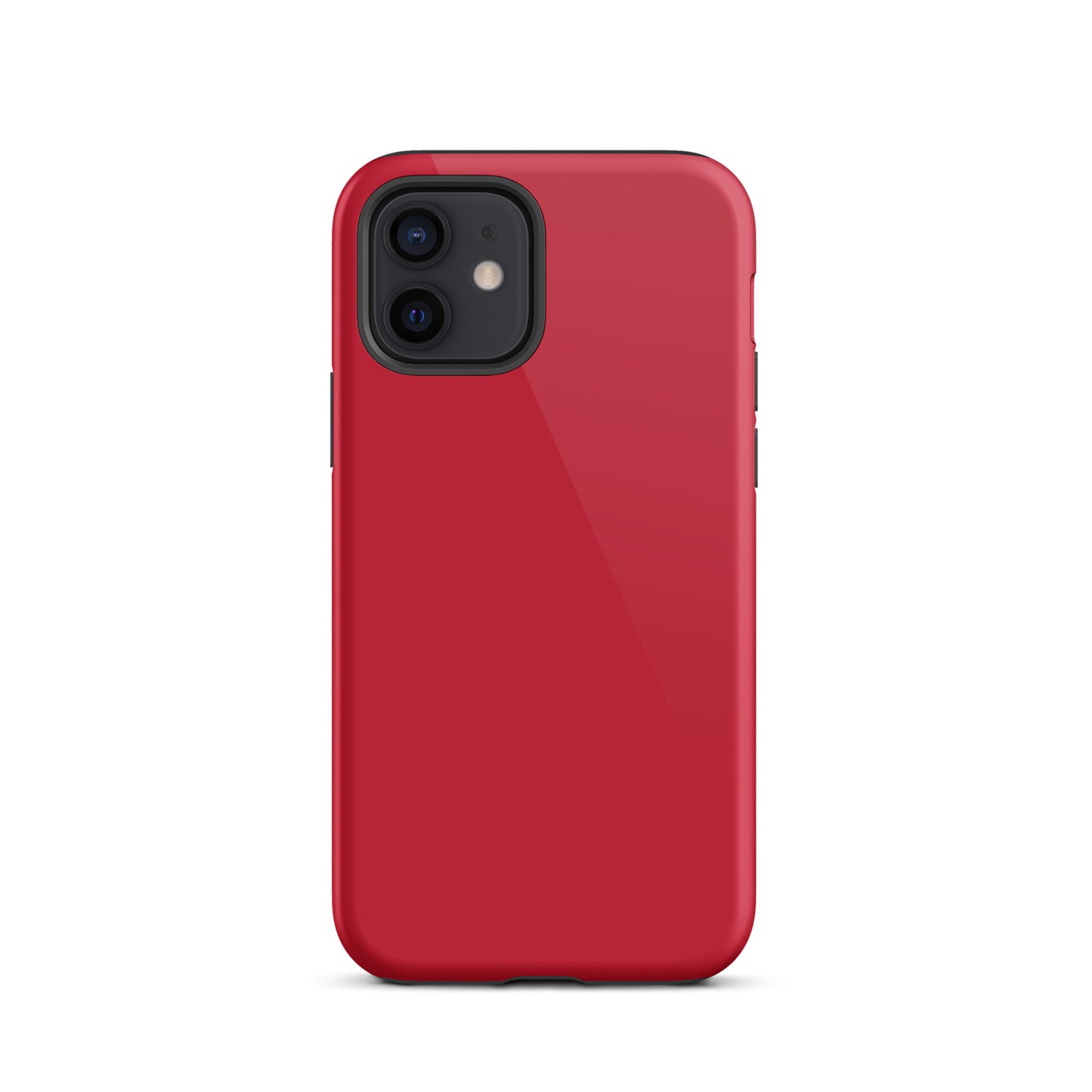 iPhone Dual-Layered Tough Case With Raised Bezel - Red