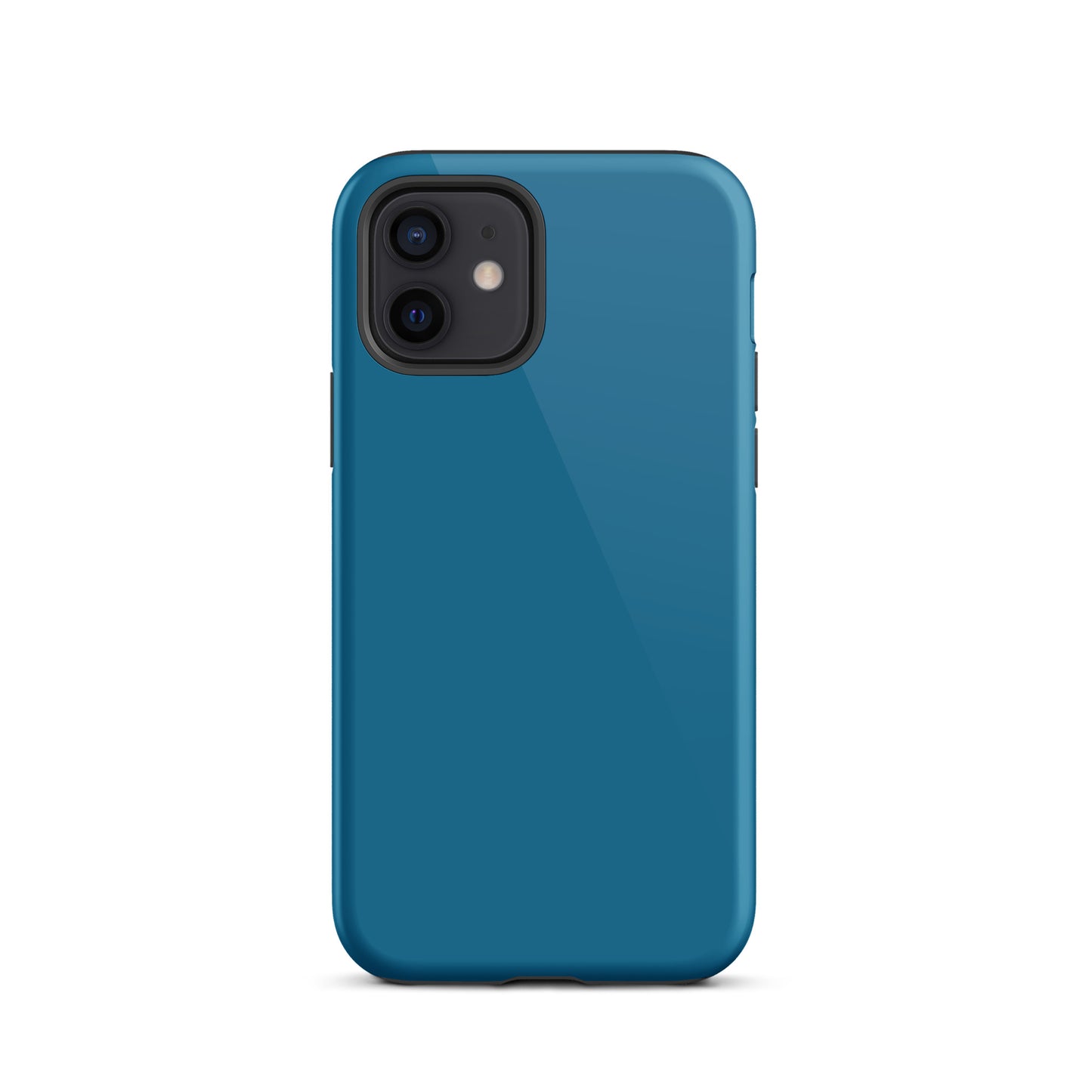 iPhone Dual-Layered Tough Case With Raised Bezel - Blue