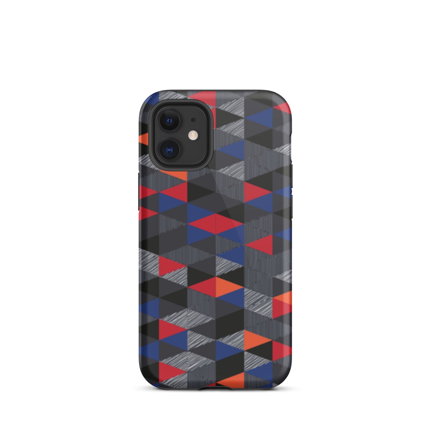 iPhone Dual-Layered Tough Case With Raised Bezel - Geo Effect