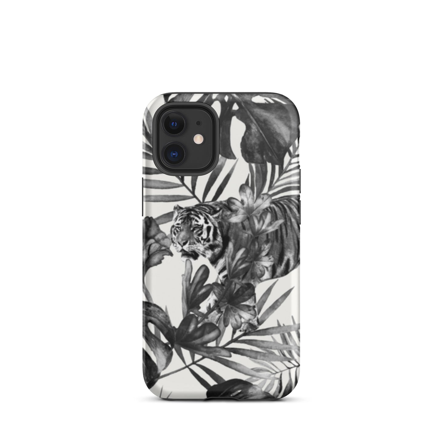 iPhone Dual-Layered Tough Case With Raised Bezel - King Of The Jungle