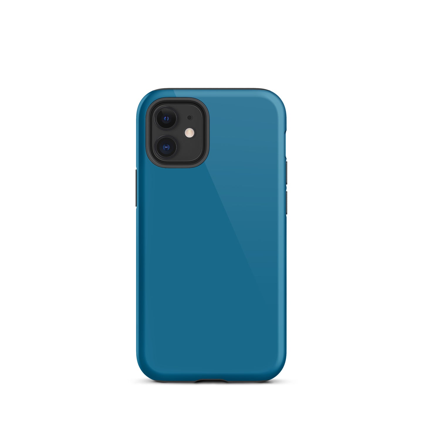 iPhone Dual-Layered Tough Case With Raised Bezel - Blue