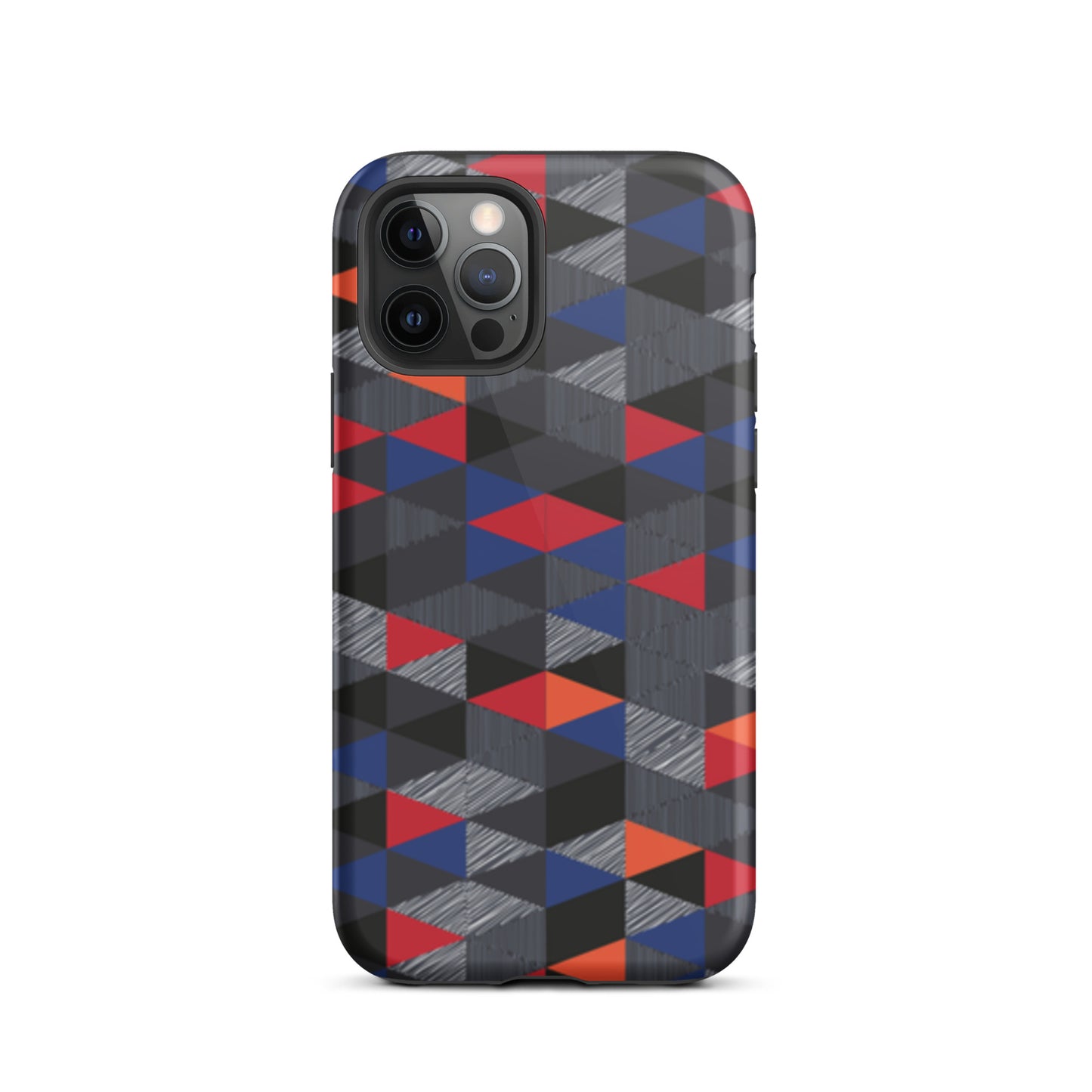 iPhone Dual-Layered Tough Case With Raised Bezel - Geo Effect