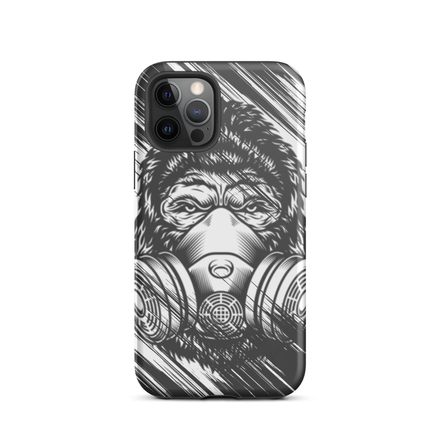 iPhone Dual-Layered Tough Case With Raised Bezel - Nuke Gorilla