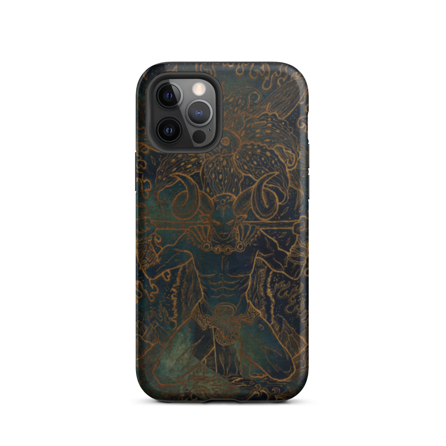 iPhone Dual-Layered Tough Case With Raised Bezel - Gates Of Valhalla
