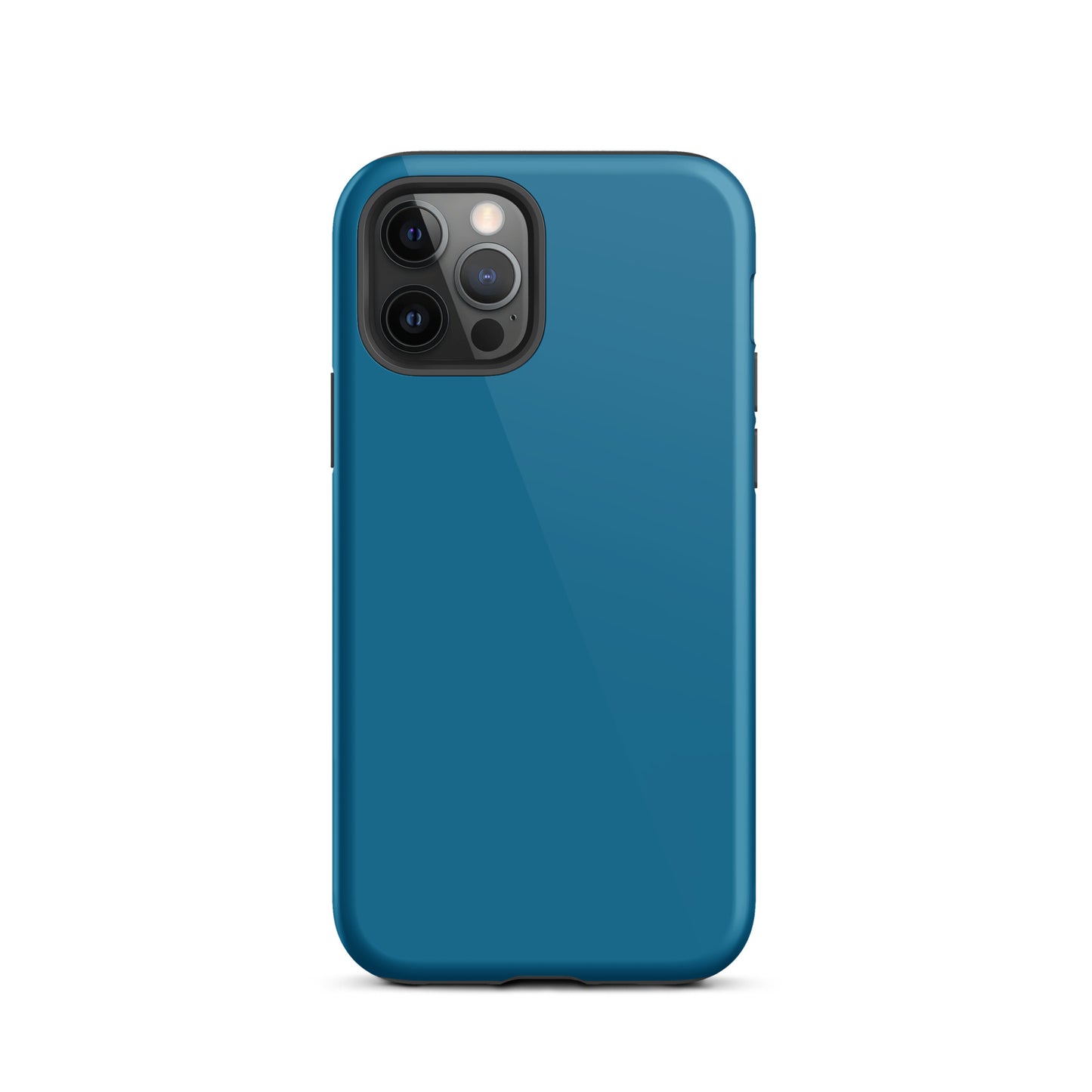 iPhone Dual-Layered Tough Case With Raised Bezel - Blue