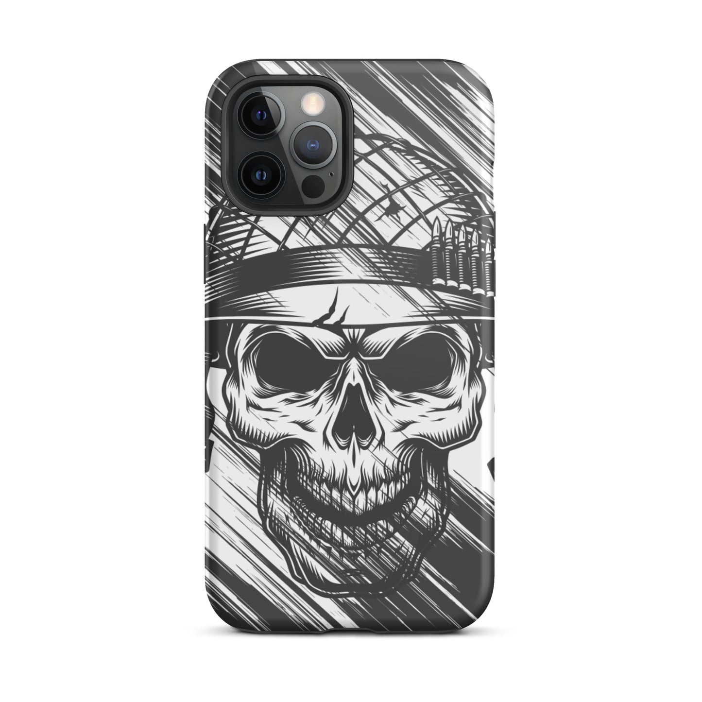 iPhone Dual-Layered Tough Case With Raised Bezel - Military Veteran