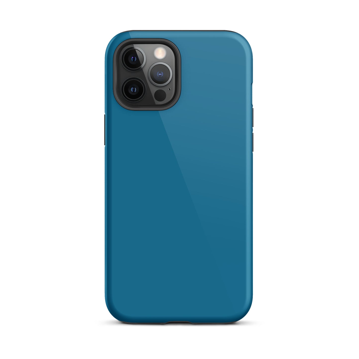 iPhone Dual-Layered Tough Case With Raised Bezel - Blue