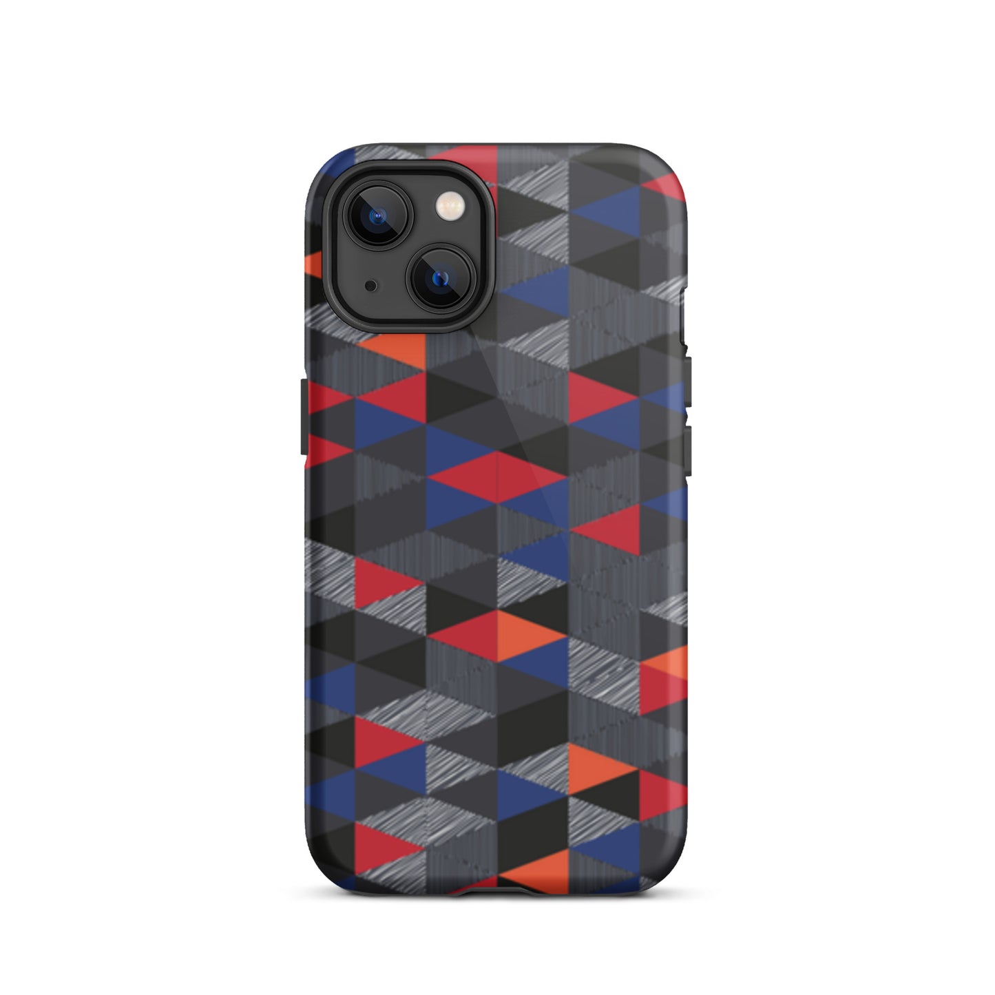iPhone Dual-Layered Tough Case With Raised Bezel - Geo Effect