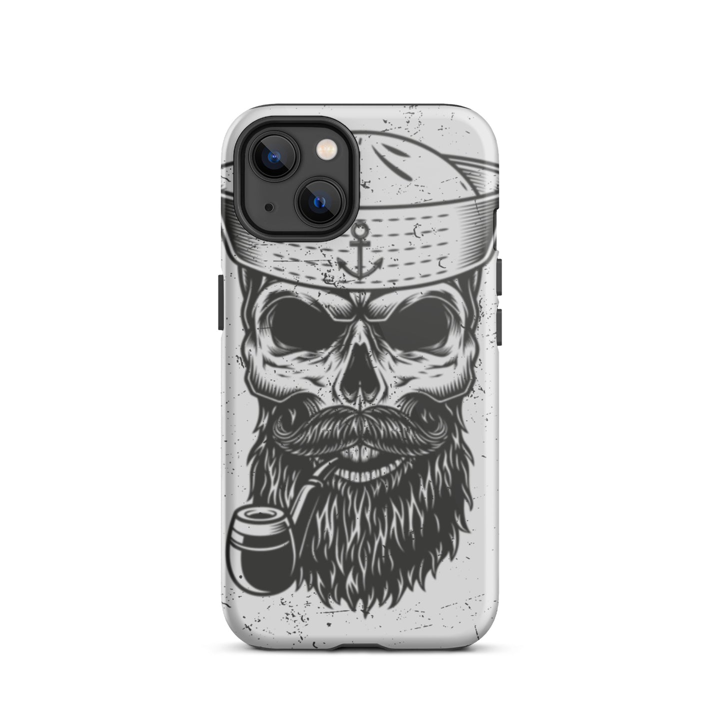 iPhone Dual-Layered Tough Case With Raised Bezel - Undead Sailor