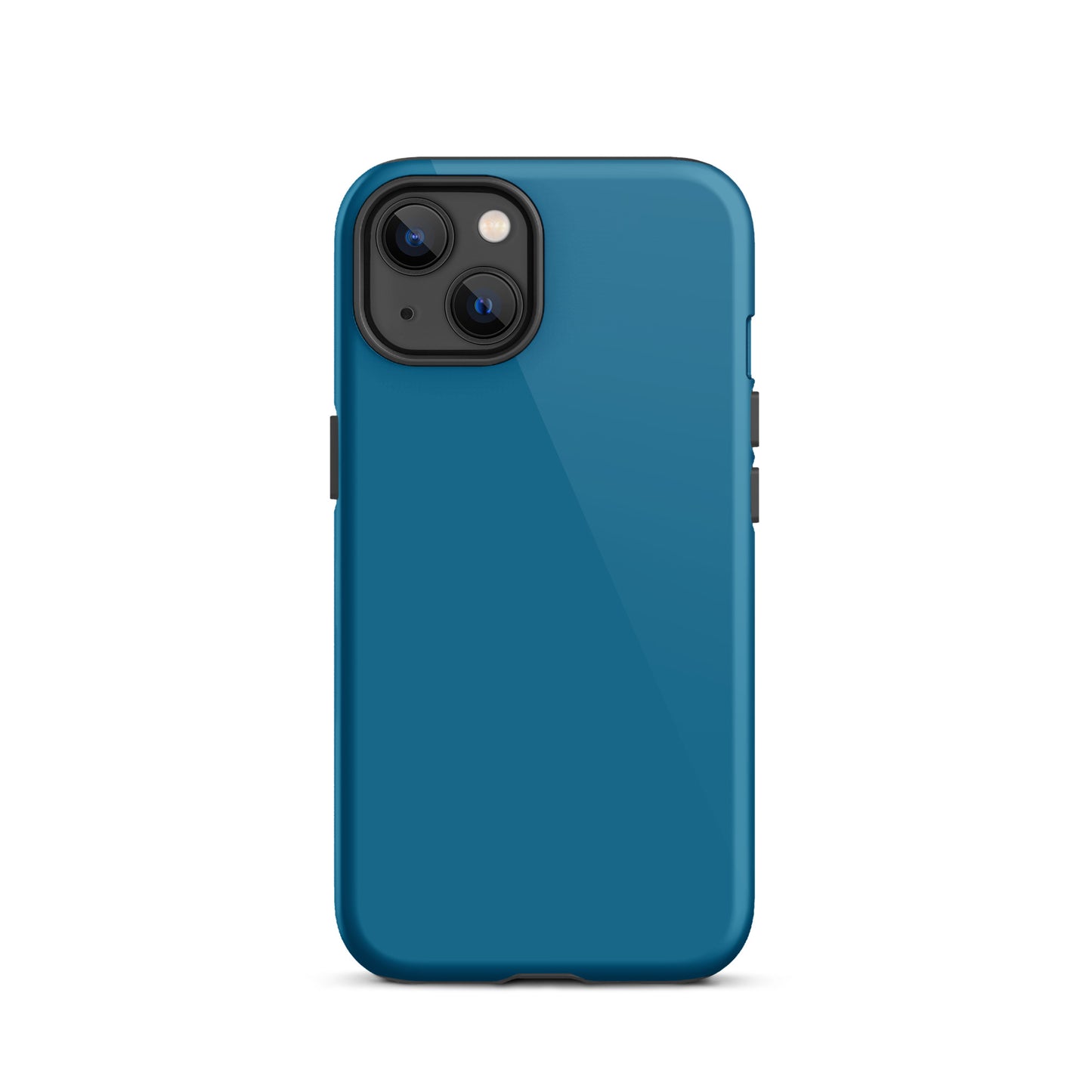 iPhone Dual-Layered Tough Case With Raised Bezel - Blue