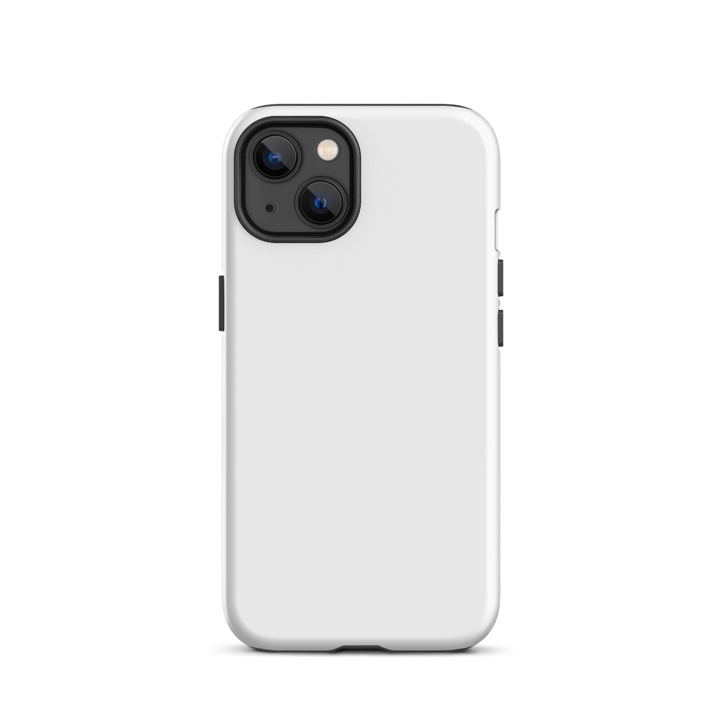 iPhone Dual-Layered Tough Case With Raised Bezel - White
