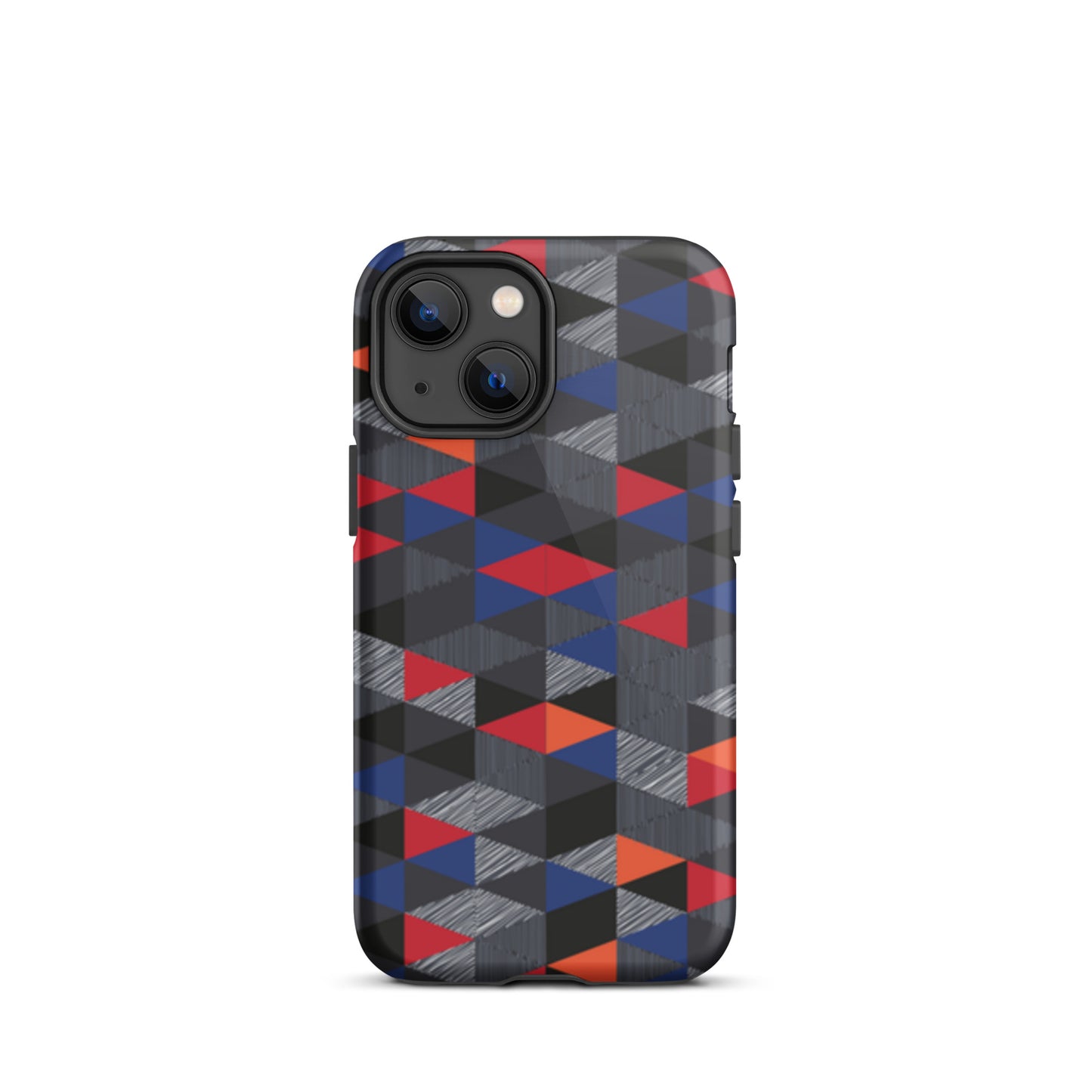 iPhone Dual-Layered Tough Case With Raised Bezel - Geo Effect